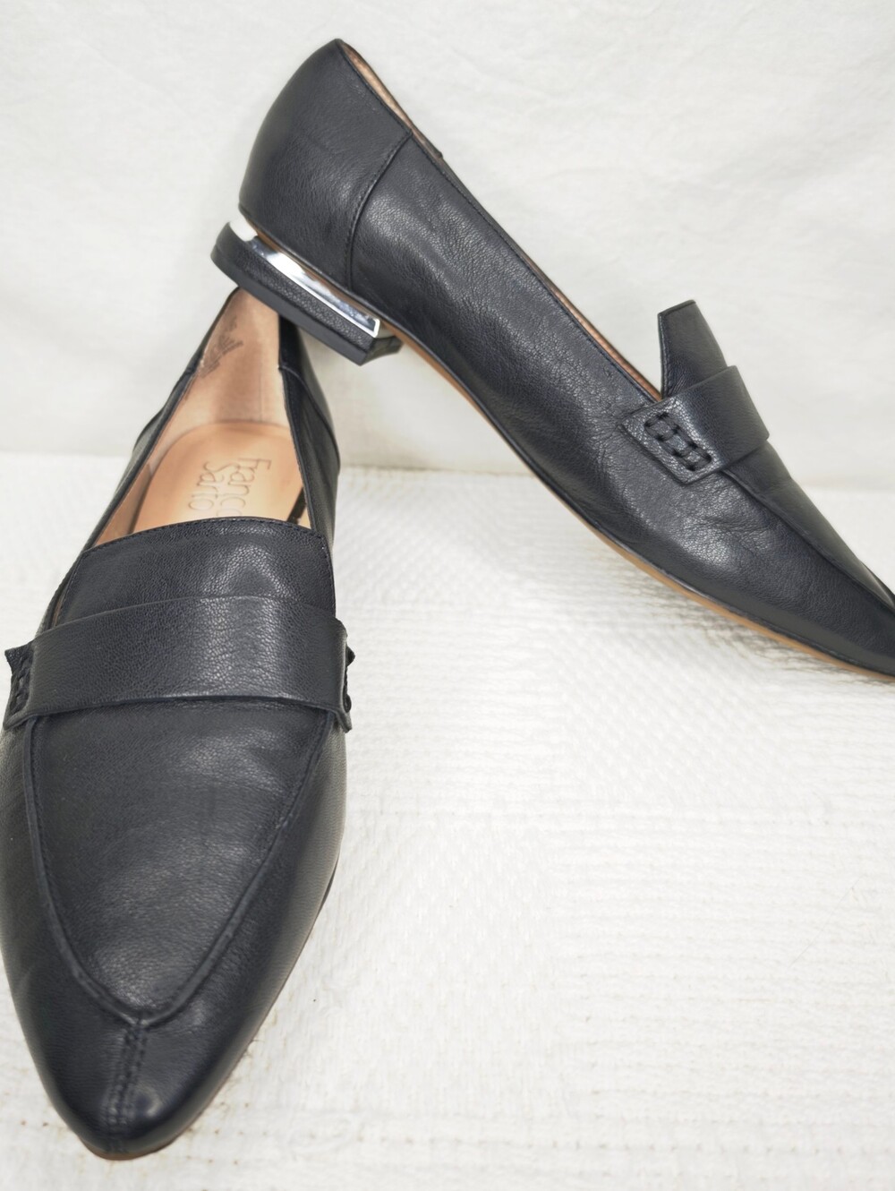 Franco Sarto "Sansa" leather loafer style flats - Picture 4 of 7